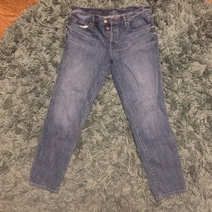 Loft boyfriend fit jeans
